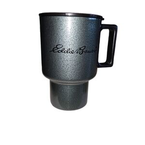 Eddie Bauer‎ Hunter Green Stainless Steel 12oz Traveler Mug NEW
